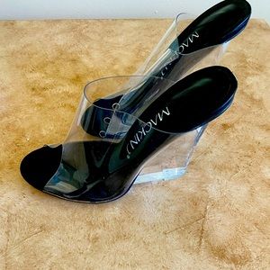 Women’s Transparent wedge sandals